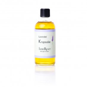 Kropsolie med lavendel