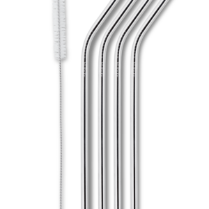 Stål sugerør – Silver
