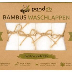 Bambus vaskeklude 6 stk.