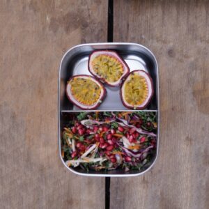 Bento Medium – Stål madkasse med to rum
