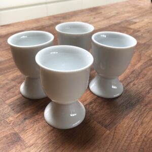 Æggebæger – porcelæn